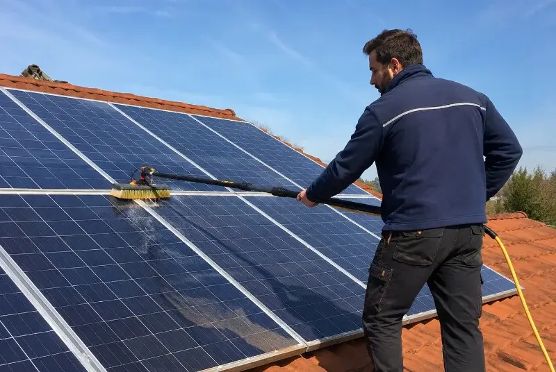 Nettoyage et entretien de panneaux solaires à Varaize